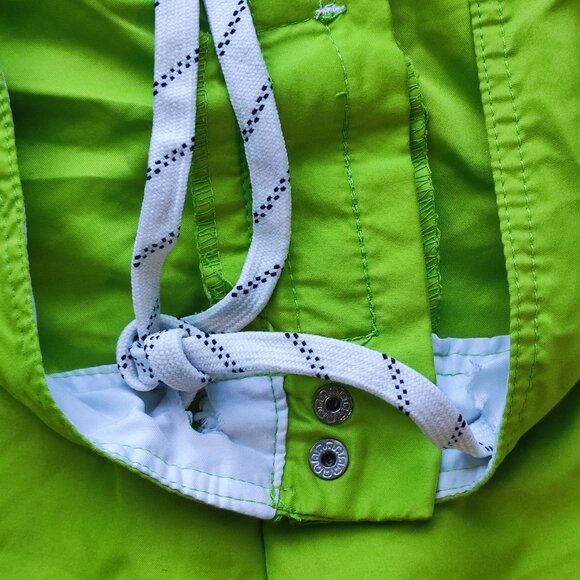 Ecko Unlimited board short men's size 34 neon green embroidered - Picture 8 of 11
